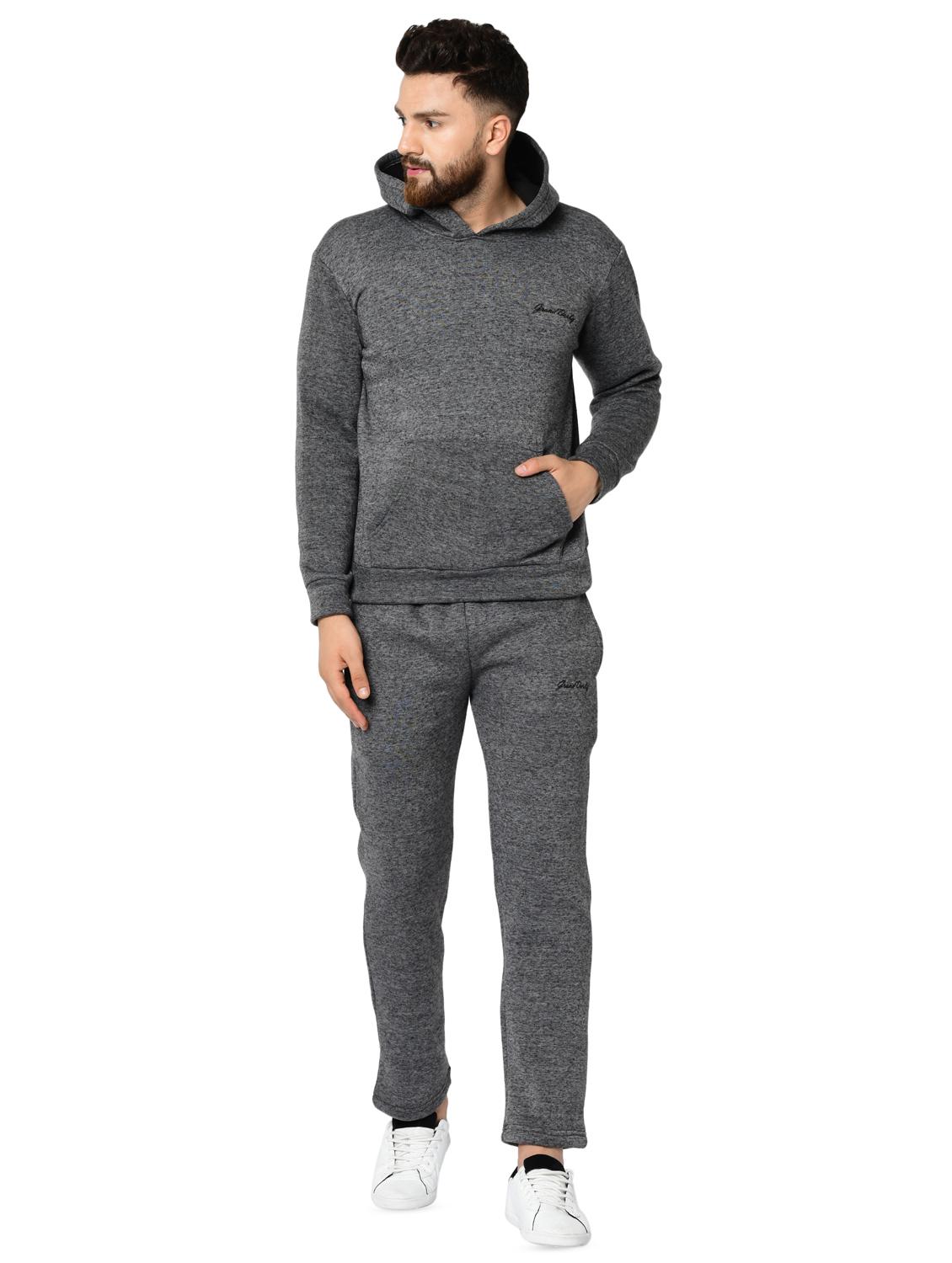 grey solid track suit - 16706305 - Zoom Image - 1
