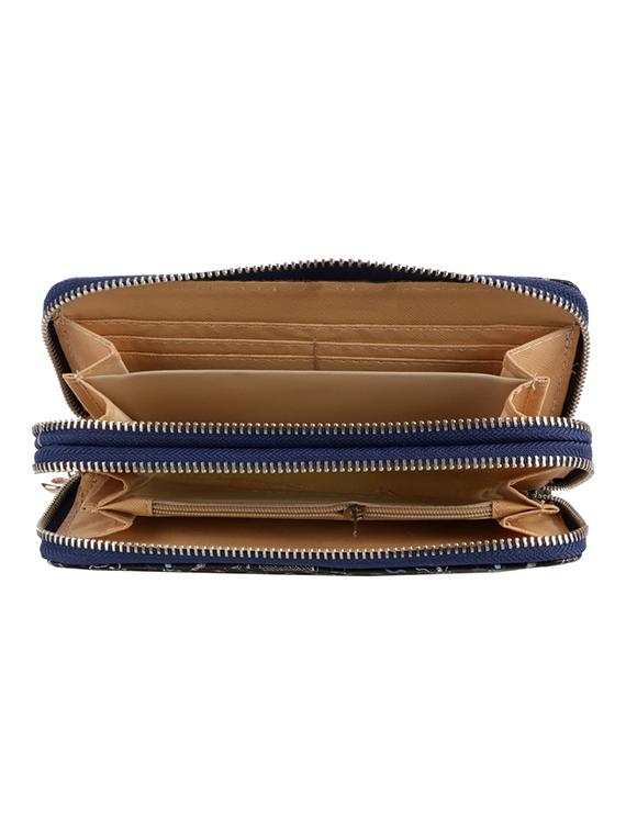 blue leatherette card hold & wallets - 16706681 - Zoom Image - 3