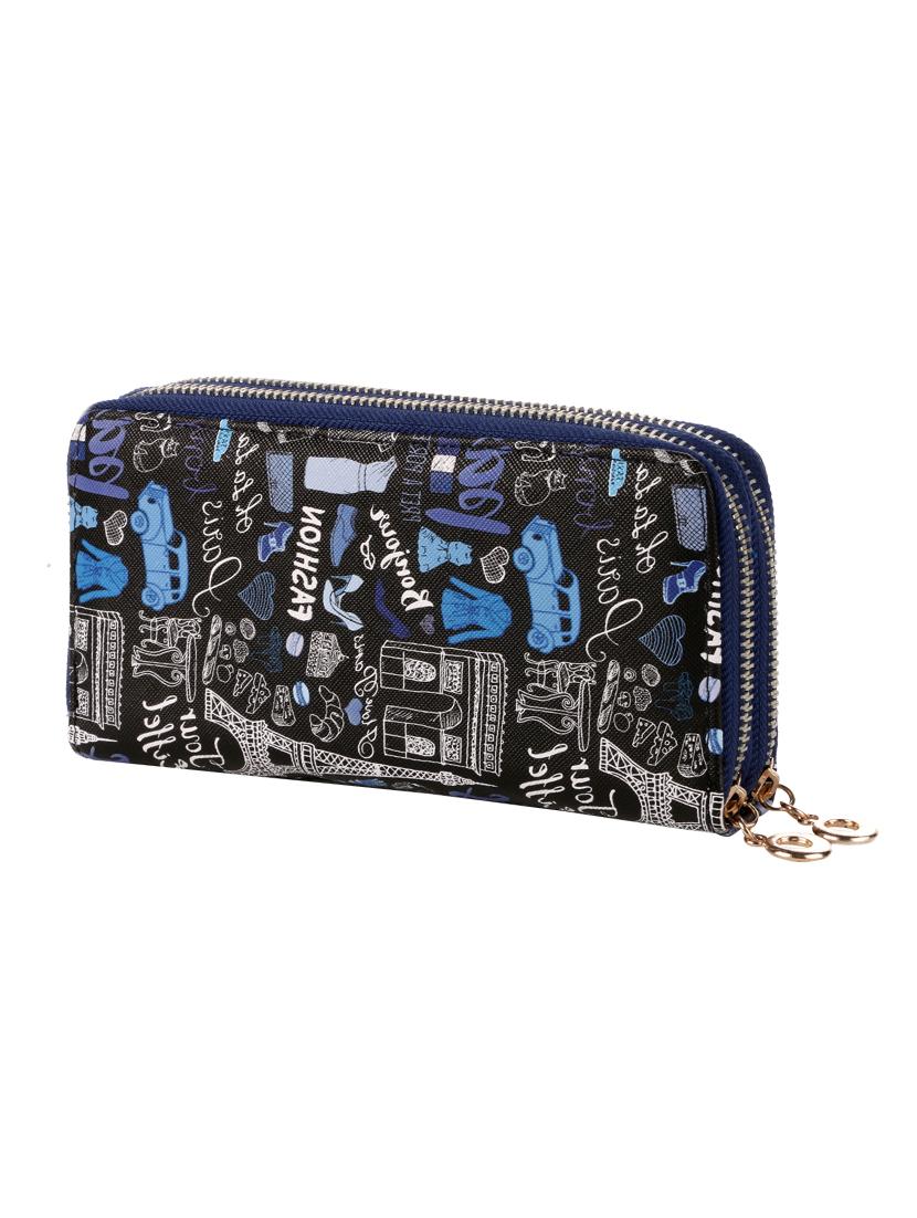 blue leatherette card hold & wallets - 16706681 - Zoom Image - 4