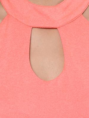 halter neck cut out detail sheath dress - 16706685 - Standard Image - 4