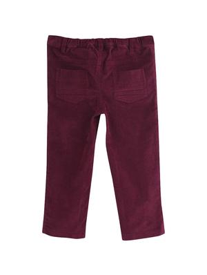 high rise solid casual trouser - 16706687 - Standard Image - 2