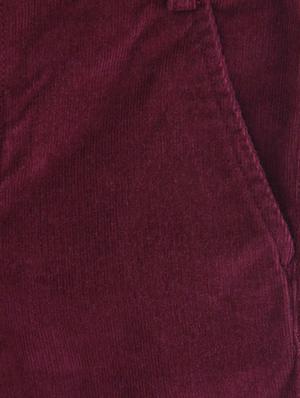 high rise solid casual trouser - 16706687 - Standard Image - 3