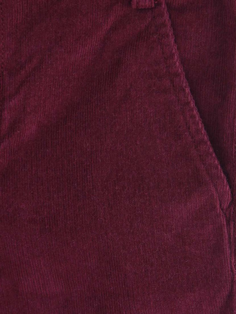 high rise solid casual trouser - 16706687 - Zoom Image - 3