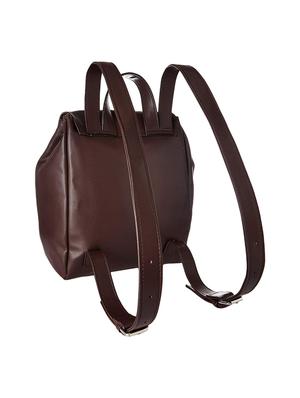 brown leatherette regular backpack - 16706801 - Standard Image - 2