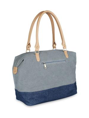 grey cotton regular handbag - 16706844 - Standard Image - 2