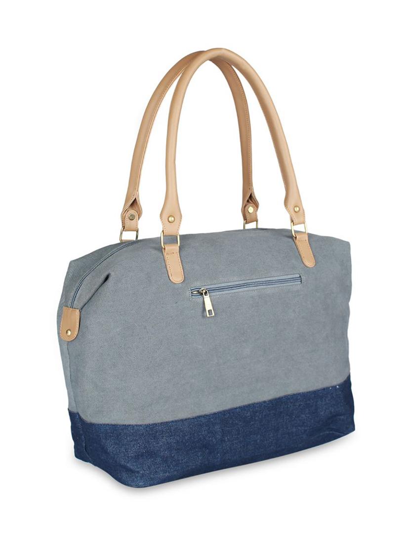 grey cotton regular handbag - 16706844 - Zoom Image - 2