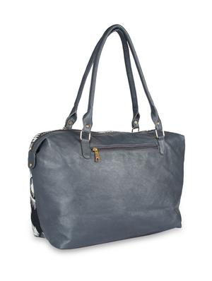 grey leather regular handbag - 16706850 - Standard Image - 2