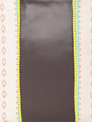 brown leatherette (pu) regular handbag - 16706865 - Standard Image - 4