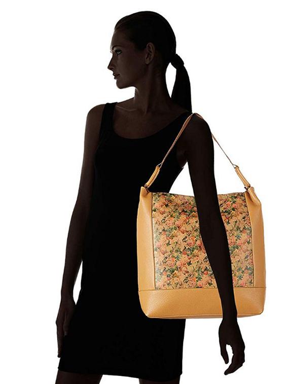 brown leatherette (pu) hobo handbag - 16706917 - Zoom Image - 5