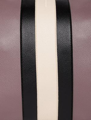 purple leatherette (pu) regular handbag - 16706965 - Standard Image - 6