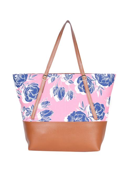 multi colored canvas regular tote - 16706974 - Standard Image - 1