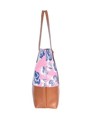 multi colored canvas regular tote - 16706974 - Standard Image - 4