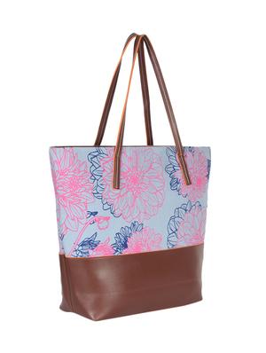 multi colored canvas regular tote - 16706975 - Standard Image - 2