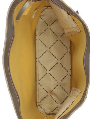silver leatherette (pu) regular tote - 16707065 - Standard Image - 3