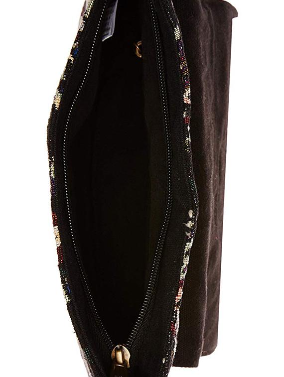 tan leather regular sling bag - 16707127 - Zoom Image - 3
