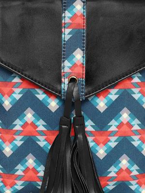 blue canvas regular sling bag - 16707334 - Standard Image - 5