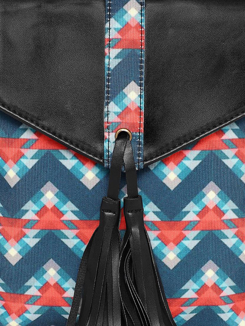 blue canvas regular sling bag - 16707334 - Zoom Image - 5