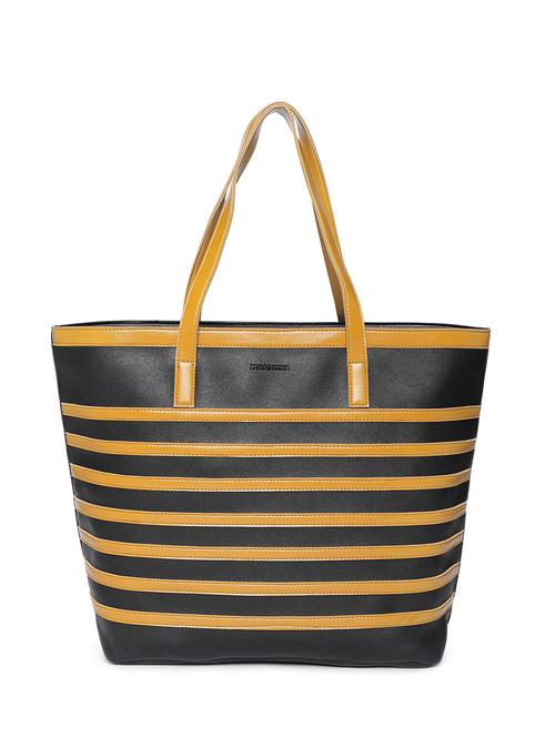 black leatherette regular tote - 16707360 - Standard Image - 1