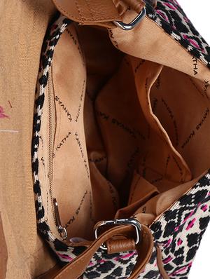 multi colored cotton regular sling bag - 16707391 - Standard Image - 3