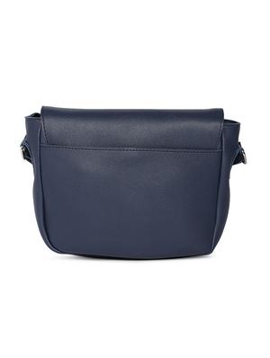 blue leatherette (pu) regular sling bag - 16707465 - Standard Image - 2