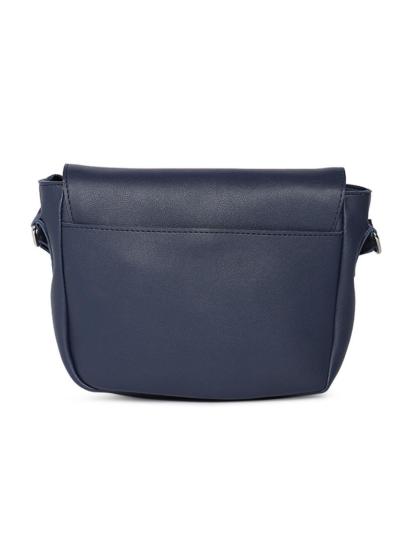 blue leatherette (pu) regular sling bag - 16707465 - Zoom Image - 2