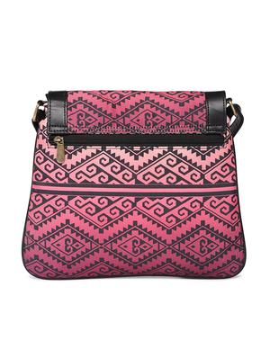 pink cotton polyester blend regular sling bag - 16707476 - Standard Image - 2