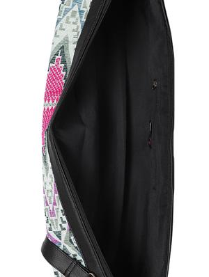 black cotton regular pouch - 16707519 - Standard Image - 3