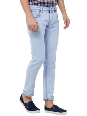 light blue solid pain jeans - 16707768 - Standard Image - 2