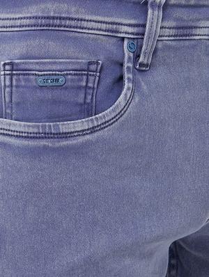 blue solid plain jeans - 16707781 - Standard Image - 5