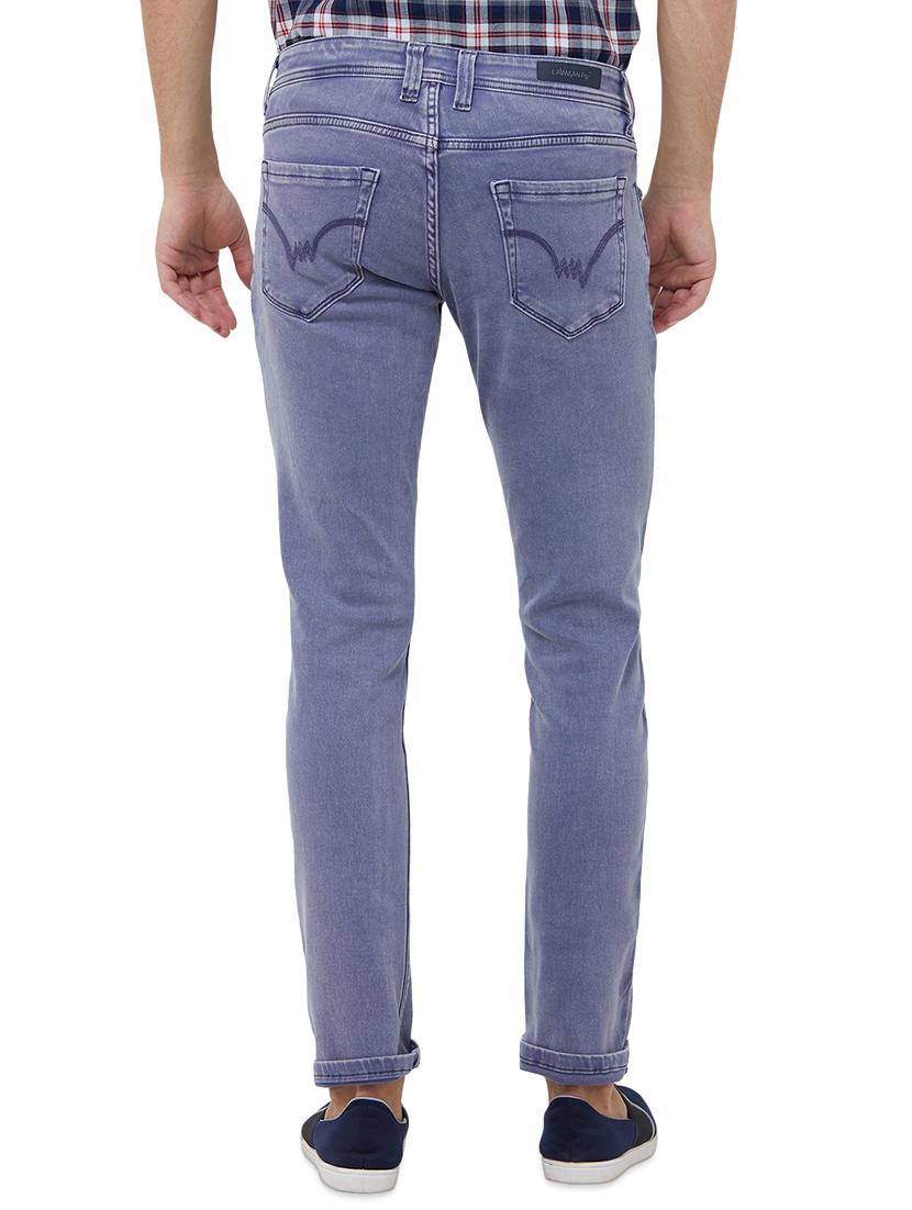 blue solid plain jeans - 16707781 - Zoom Image - 3