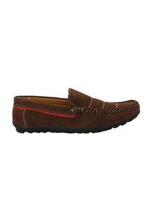 brown suede slip on loafers - 16707960 - Standard Image - 2