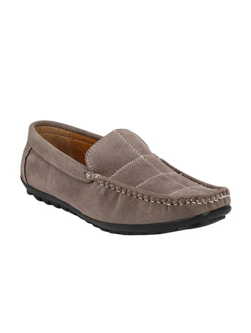 brown suede slip on loafers - 16707963 - Standard Image - 1