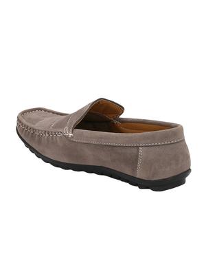 brown suede slip on loafers - 16707963 - Standard Image - 3