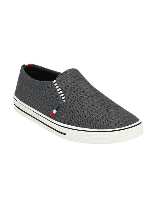 grey mesh slipons - 16707967 - Standard Image - 1