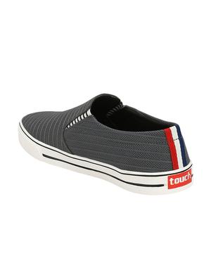 grey mesh slipons - 16707967 - Standard Image - 3