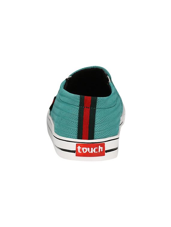 green fabric slipons - 16707968 - Zoom Image - 3