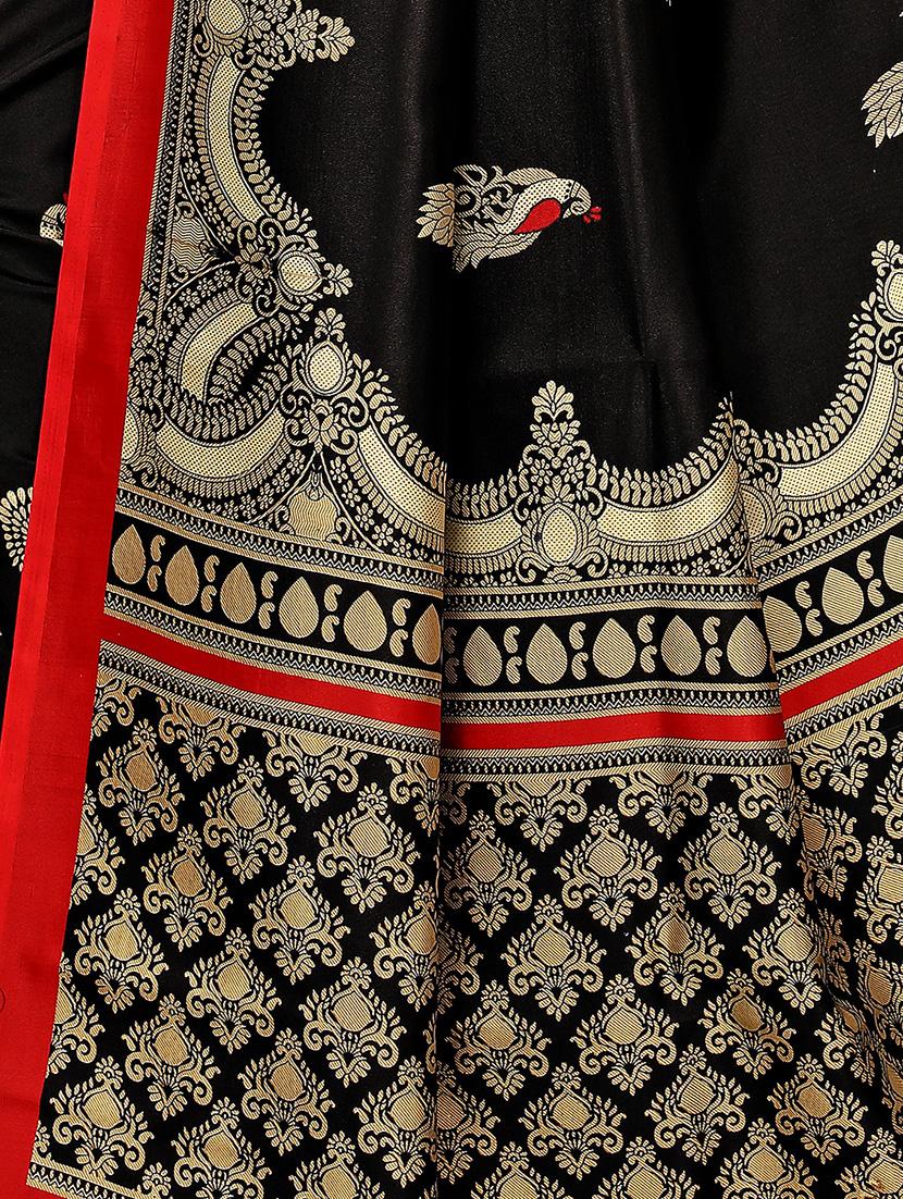 conversational printed bhagalpuri saree with blouse - 16708054 - Zoom Image - 3