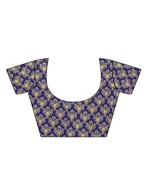 conversational printed bhagalpuri saree with blouse - 16708055 - Standard Image - 4