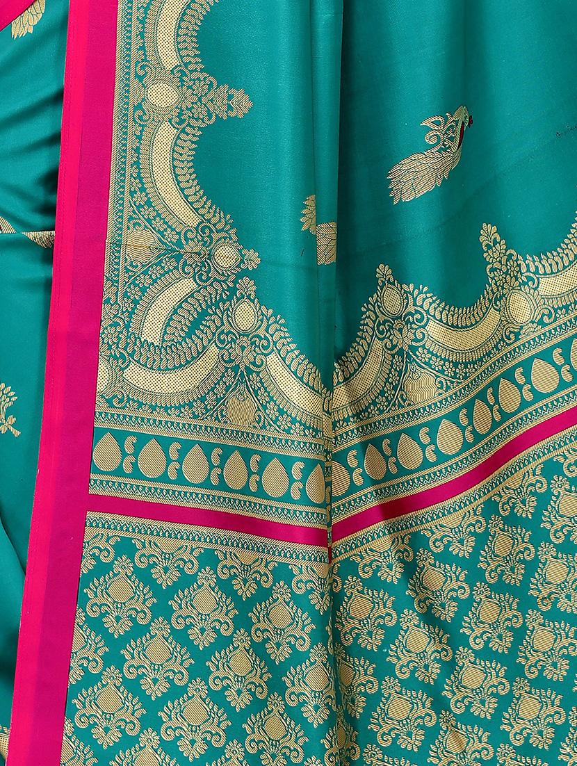 conversational printed bhagalpuri saree with blouse - 16708057 - Zoom Image - 3
