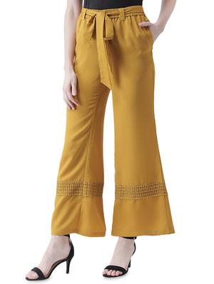 tie up waist lace detail palazzo - 16708280 - Standard Image - 2