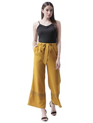 tie up waist lace detail palazzo - 16708280 - Standard Image - 4