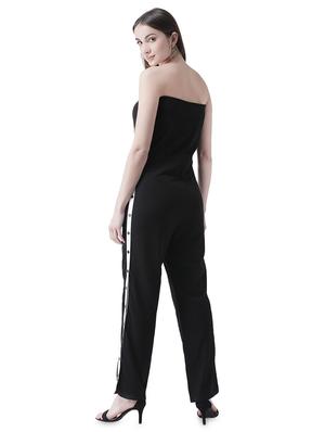 side taped tube jumpsuit - 16708311 - Standard Image - 3