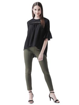 tie front lace detail top - 16708315 - Standard Image - 4