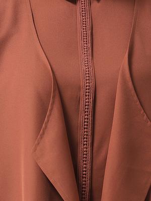 lace detail long sleeved layered top - 16708333 - Standard Image - 5