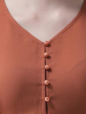 lace detail bell sleeved tunic - 16708349 - Standard Image - 4