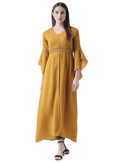 lace detail bell sleeved tunic - 16708351 - Very Small Image - 1