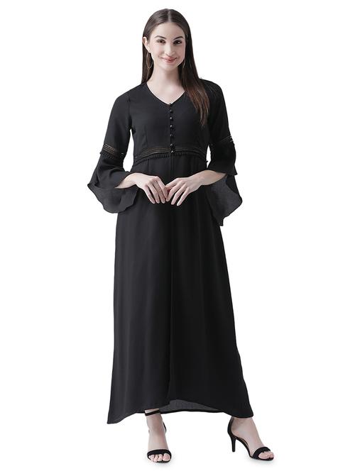 lace detail bell sleeved tunic - 16708352 - Standard Image - 1