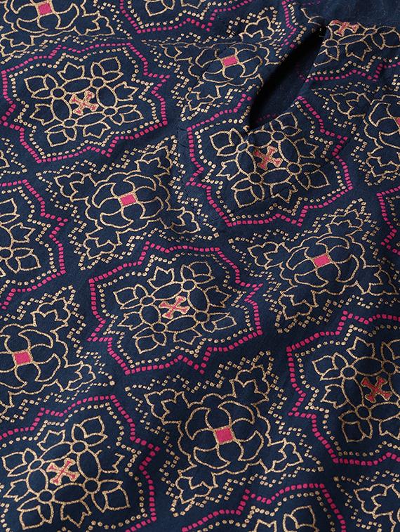 gold printed suit set - 16708375 - Zoom Image - 4