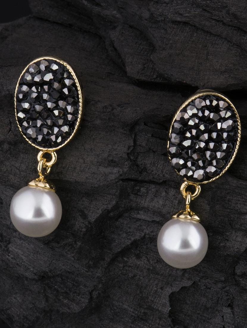black metal drop earring - 16708537 - Zoom Image - 1