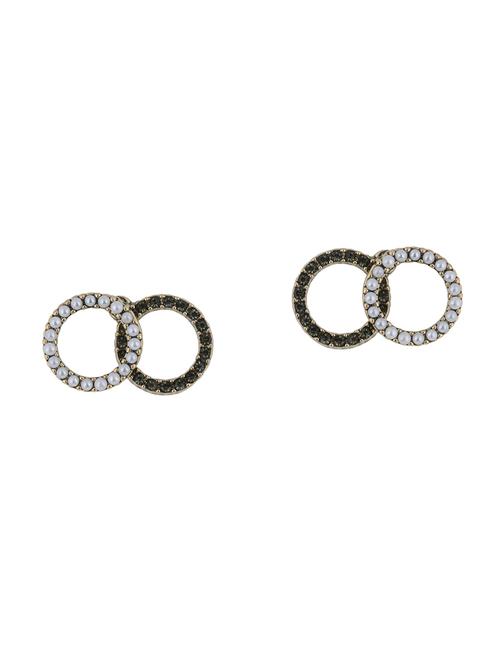 silver metal studs earring - 16708545 - Standard Image - 1